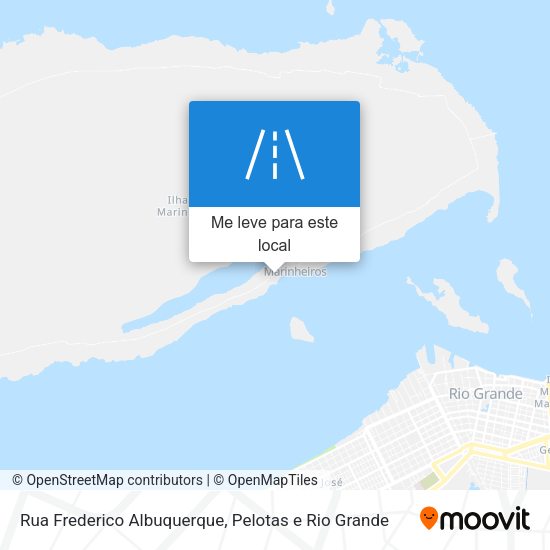 Rua Frederico Albuquerque mapa