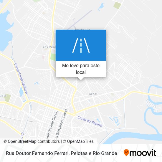 Rua Doutor Fernando Ferrari mapa