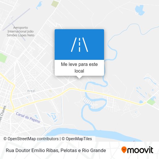 Rua Doutor Emílio Ribas mapa
