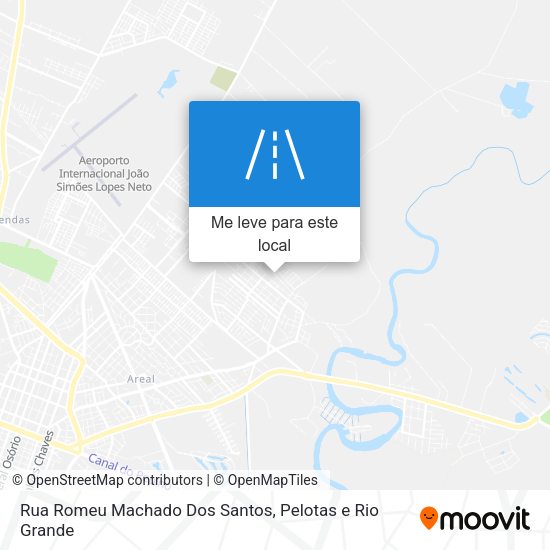 Rua Romeu Machado Dos Santos mapa