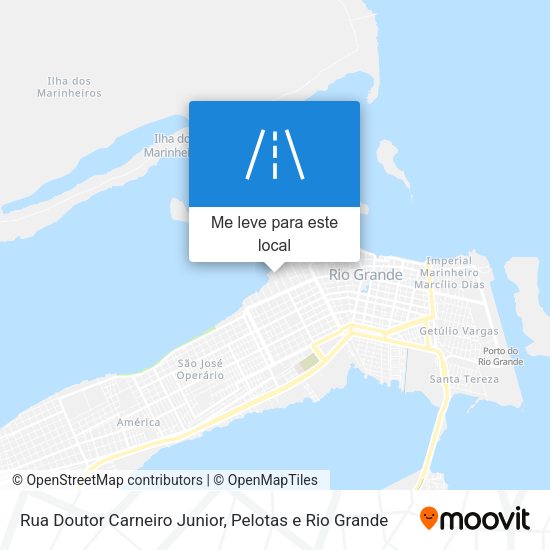Rua Doutor Carneiro Junior mapa