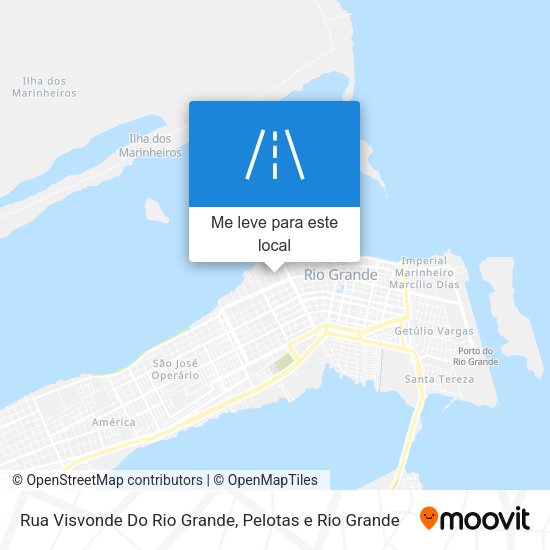 Rua Visvonde Do Rio Grande mapa