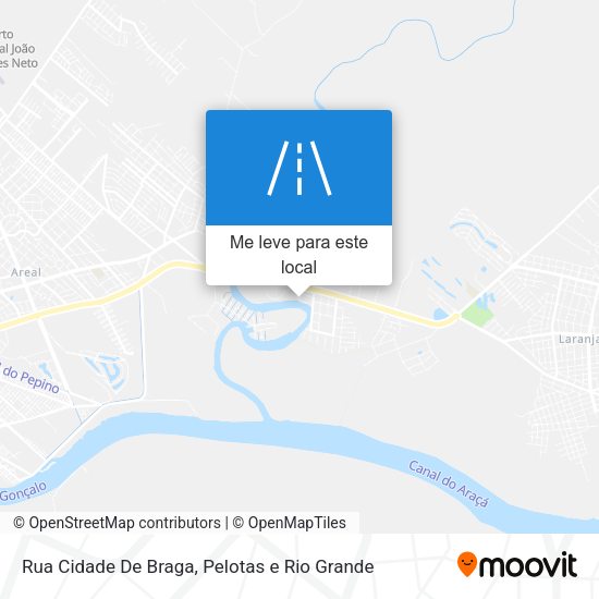 Rua Cidade De Braga mapa