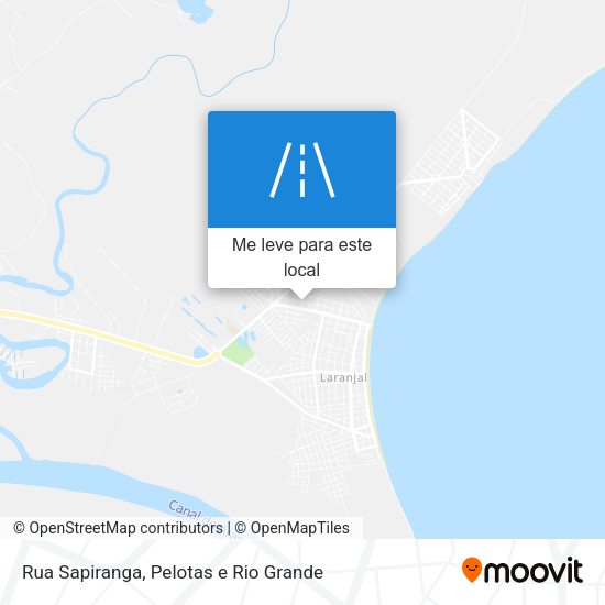 Rua Sapiranga mapa