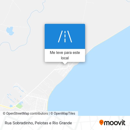Rua Sobradinho mapa