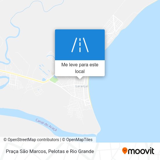 Praça São Marcos mapa