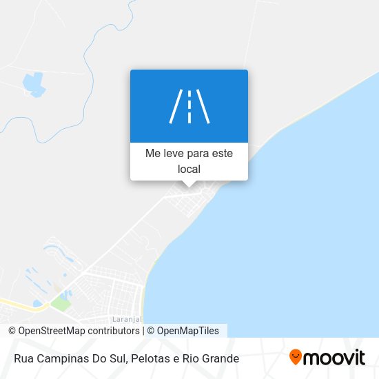 Rua Campinas Do Sul mapa