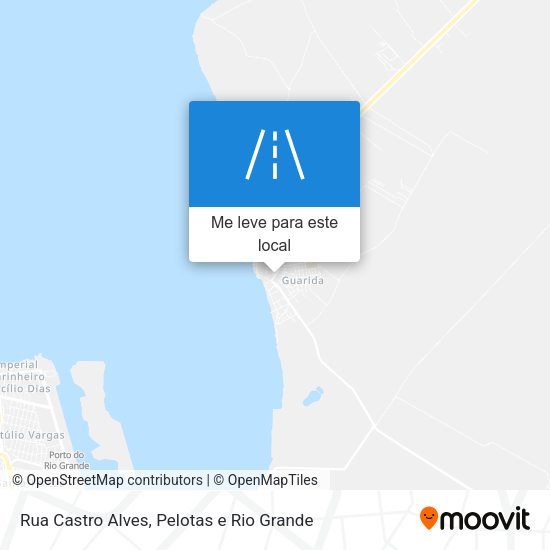 Rua Castro Alves mapa