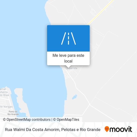 Rua Walmi Da Costa Amorim mapa