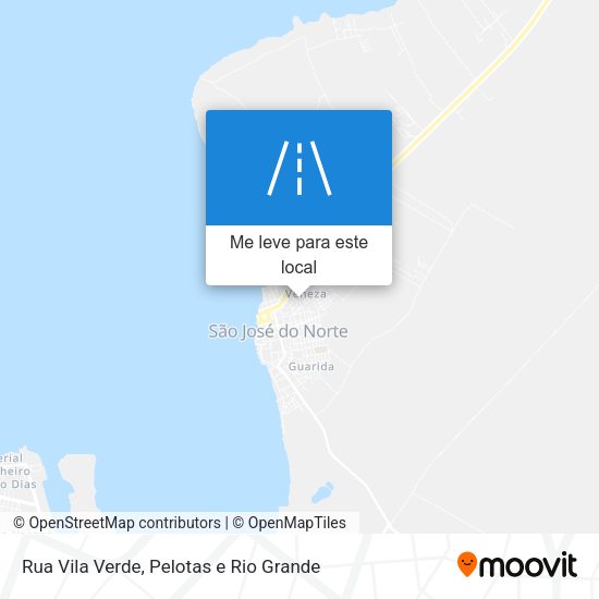 Rua Vila Verde mapa