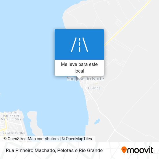Rua Pinheiro Machado mapa