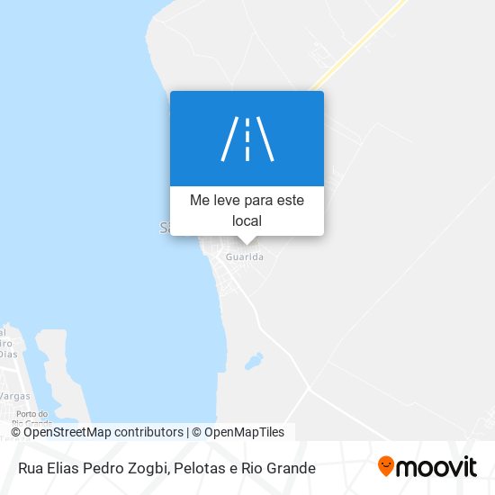 Rua Elias Pedro Zogbi mapa