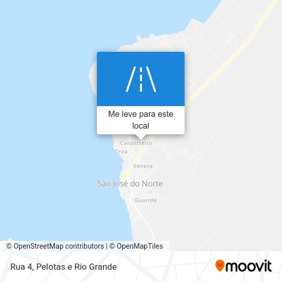 Rua 4 mapa