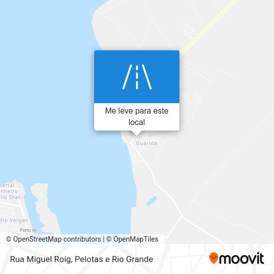 Rua Miguel Roig mapa