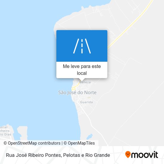 Rua José Ribeiro Pontes mapa