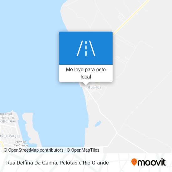 Rua Delfina Da Cunha mapa