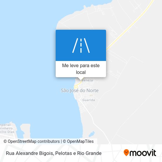 Rua Alexandre Bigois mapa