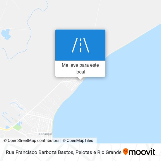 Rua Francisco Barboza Bastos mapa