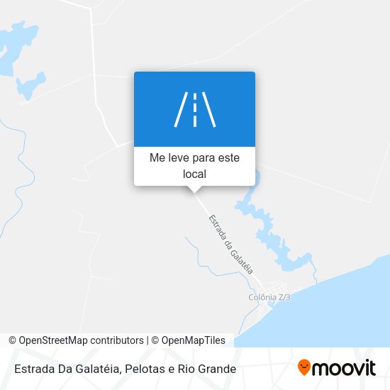 Estrada Da Galatéia mapa