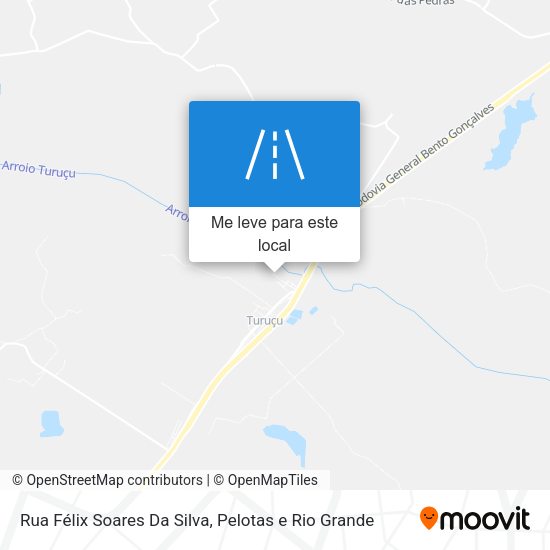 Rua Félix Soares Da Silva mapa