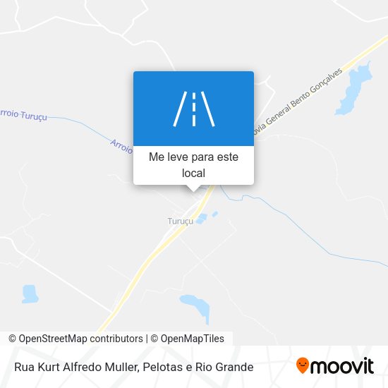 Rua Kurt Alfredo Muller mapa