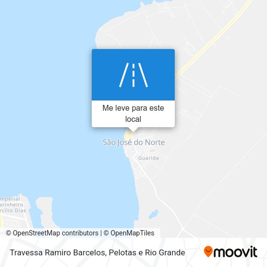 Travessa Ramiro Barcelos mapa