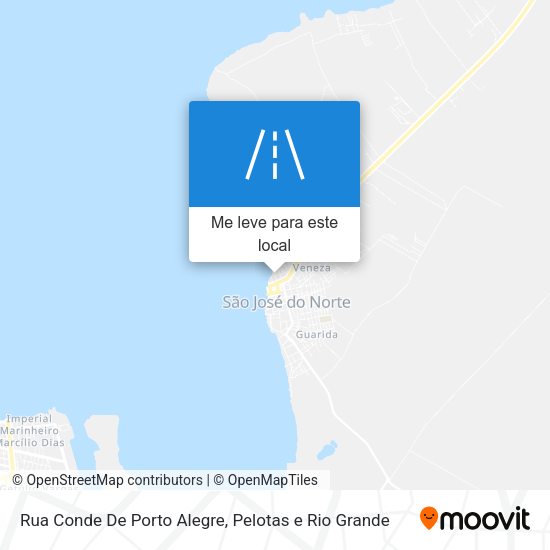 Rua Conde De Porto Alegre mapa