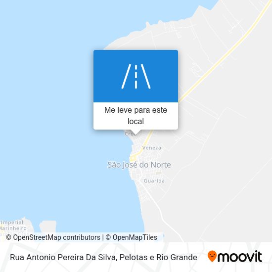 Rua Antonio Pereira Da Silva mapa