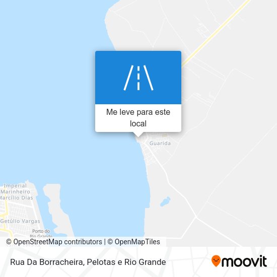Rua Da Borracheira mapa