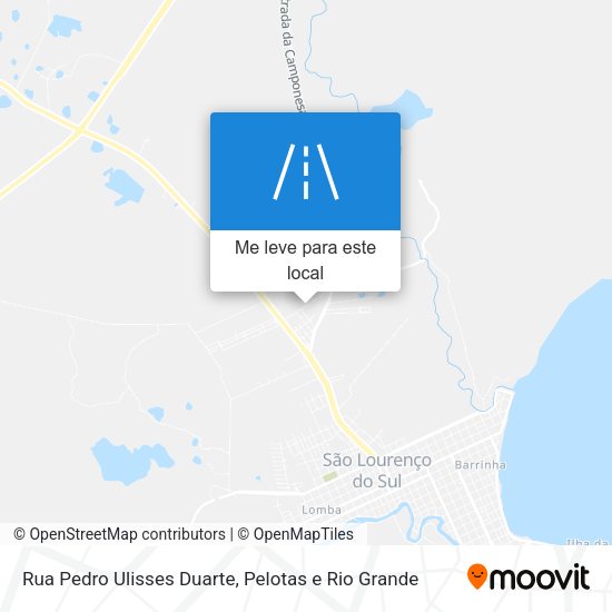 Rua Pedro Ulisses Duarte mapa