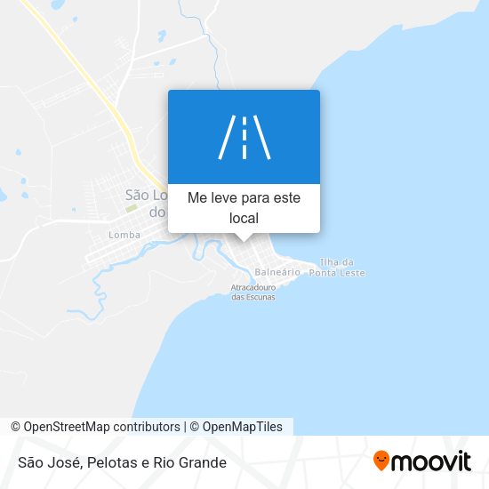 São José mapa