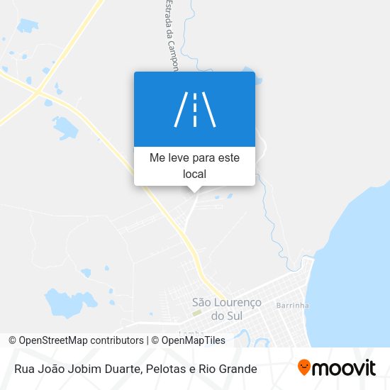Rua João Jobim Duarte mapa