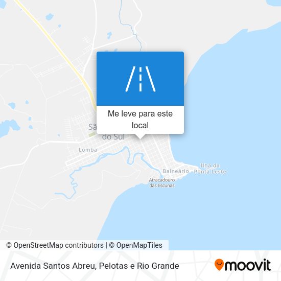 Avenida Santos Abreu mapa