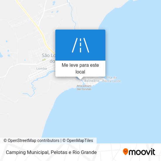 Camping Municipal mapa