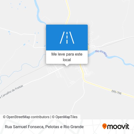 Rua Samuel Fonseca mapa