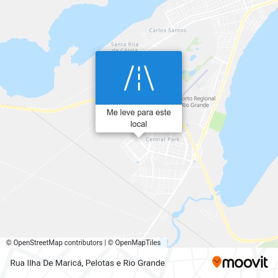Rua Ilha De Maricá mapa