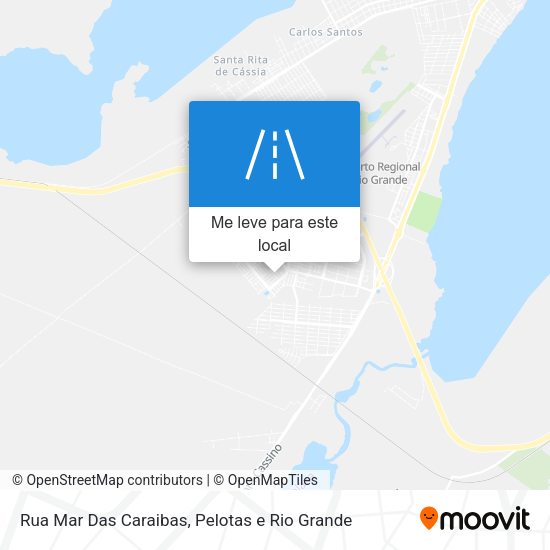 Rua Mar Das Caraibas mapa