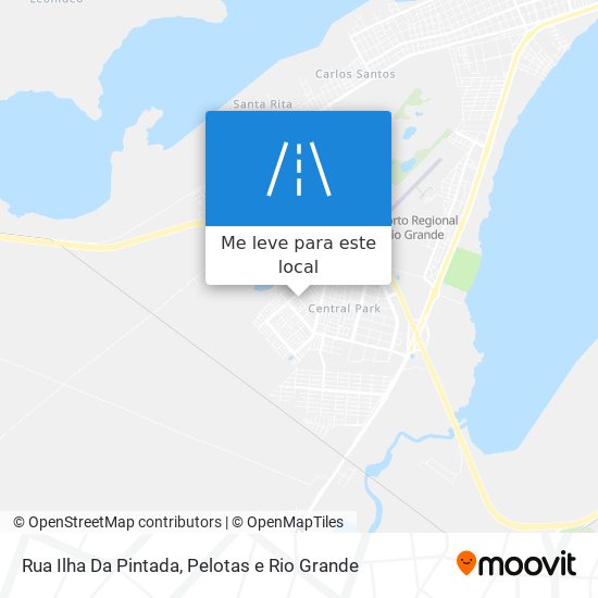 Rua Ilha Da Pintada mapa