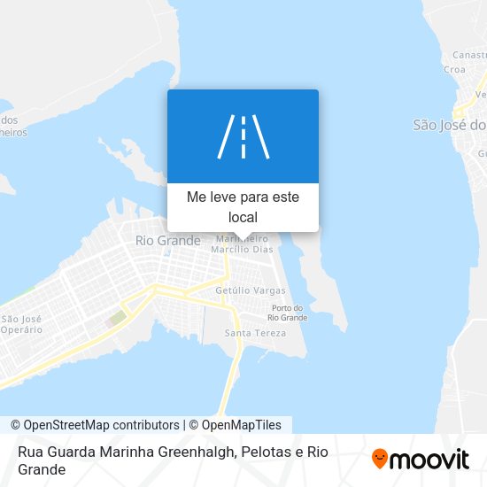 Rua Guarda Marinha Greenhalgh mapa