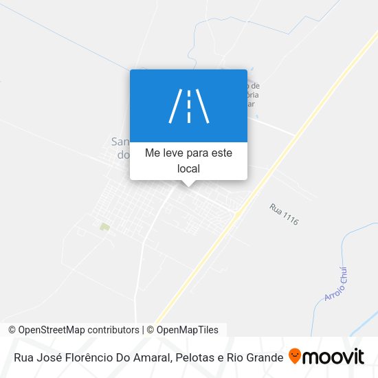 Rua José Florêncio Do Amaral mapa