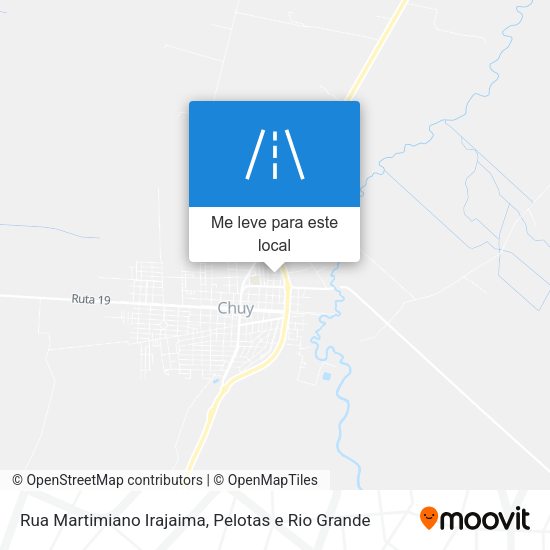 Rua Martimiano Irajaima mapa