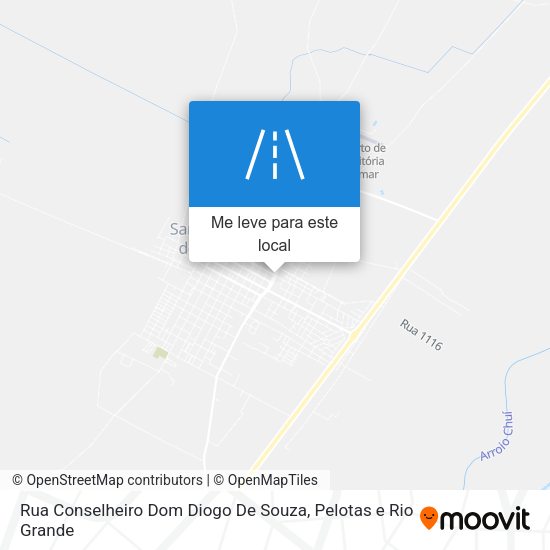 Rua Conselheiro Dom Diogo De Souza mapa