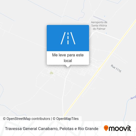 Travessa General Canabarro mapa