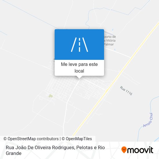 Rua João De Oliveira Rodrigues mapa