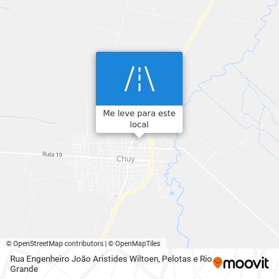 Rua Engenheiro João Aristides Wiltoen mapa