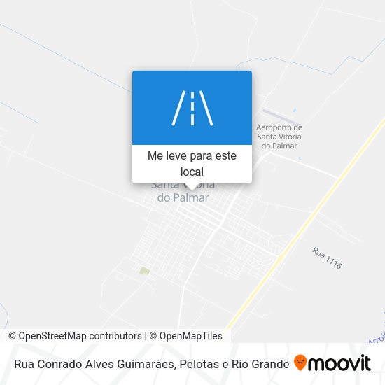 Rua Conrado Alves Guimarães mapa