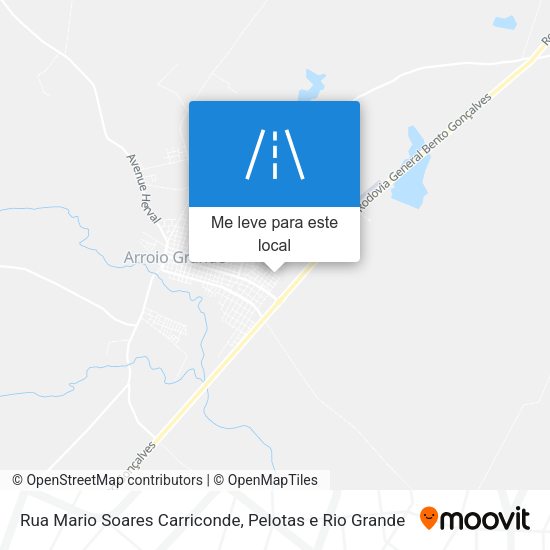 Rua Mario Soares Carriconde mapa