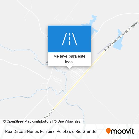 Rua Dirceu Nunes Ferreira mapa