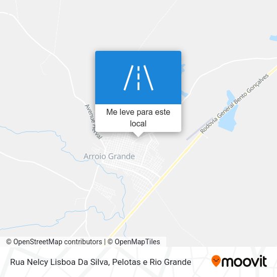 Rua Nelcy Lisboa Da Silva mapa