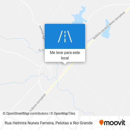 Rua Helmira Nunes Ferreira mapa